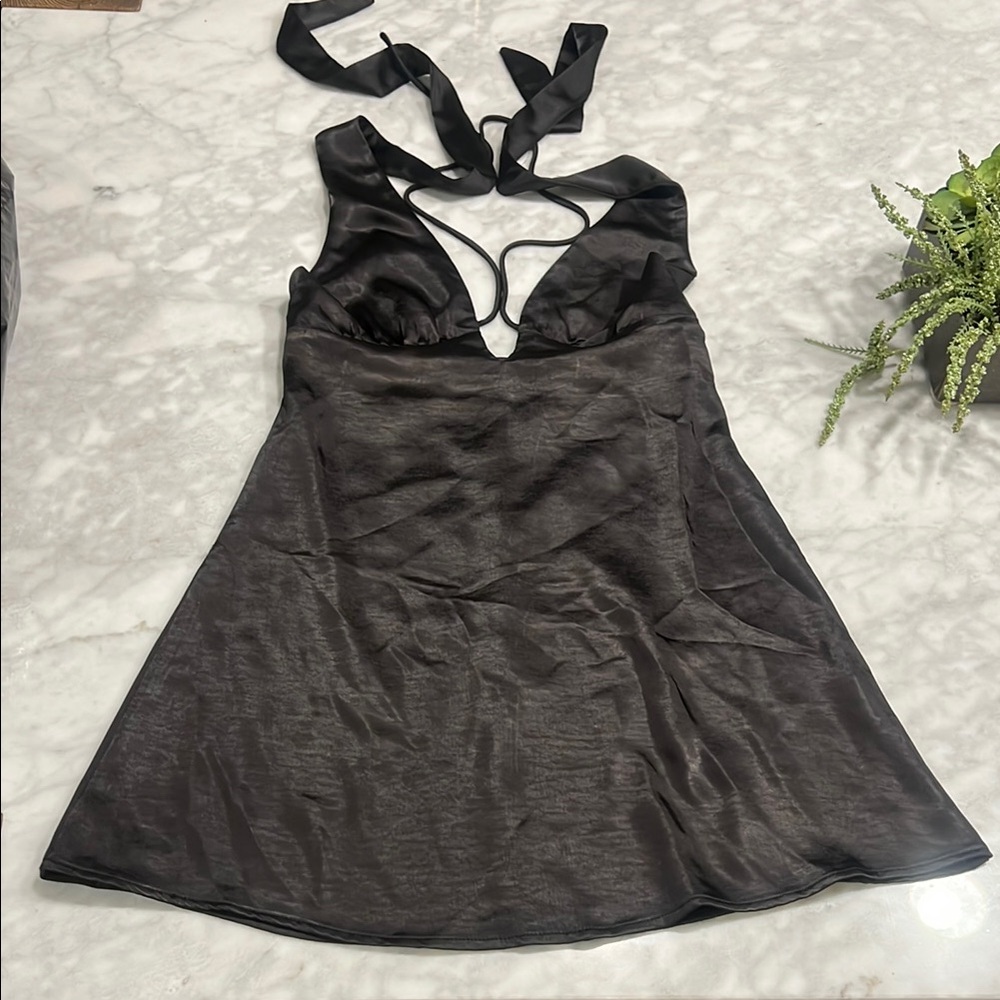 Princess Polly Black Mini Dress